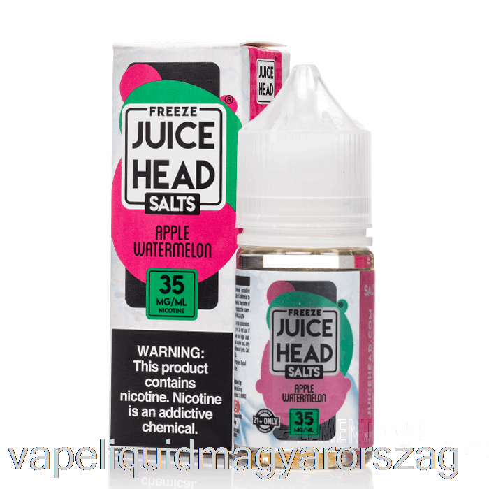 Fagyasztott Alma Görögdinnye - Lé Fej Só - 30ml 35mg Vape Folyadék